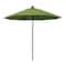 California Umbrella 9' Black Aluminum Market Patio Umbrella, Sunbrella Spectrum Cilantro 194061335086 - alternate 1